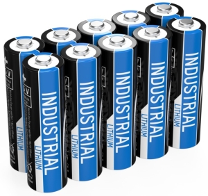 ANSMANN Industrial Litiumbatterier 10pk
