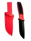 Extremhunt Jaktkniv med gummiert grep, Blaze Red thumbnail