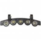 Caplight 5 dioder, GENIAL lykt til capsen din, (leveres med helt nye batterier!) thumbnail