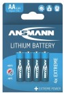 Ansmann Batteri AA Lithium 4STK thumbnail