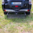 Viltkurv Transportkurv til bil og ATV 890x580x180 mm pulverlakkert sort thumbnail