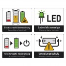 ANSMANN hurtiglader for de aller fleste Litium oppladbare batterier thumbnail