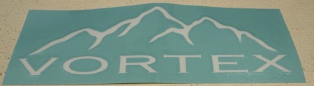 Vortex Mountain Window Decal