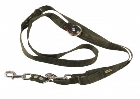 Hundebånd Nylon 25x2200 mm, Grønn
