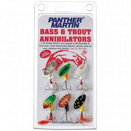 Panther Martin Bass & Trout Annihilators 6pk