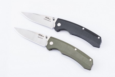 Lommekniv fra NexTorch, Sandvik 12C27 knivstål