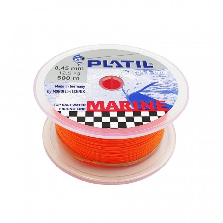 PLATIL Marine 300m 0,30mm Orange Monofilament Fiskesene
