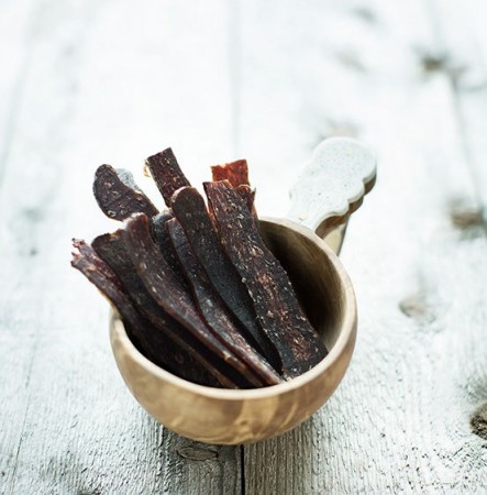 Tørket Fjellgull, Skavet tørkekjøtt av rein 250g