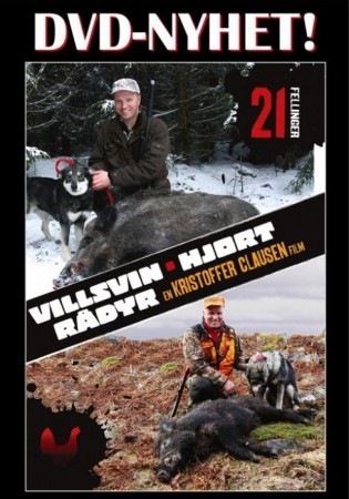 Villsvin, hjort og rådyr, En Kristoffer Clausen DVD