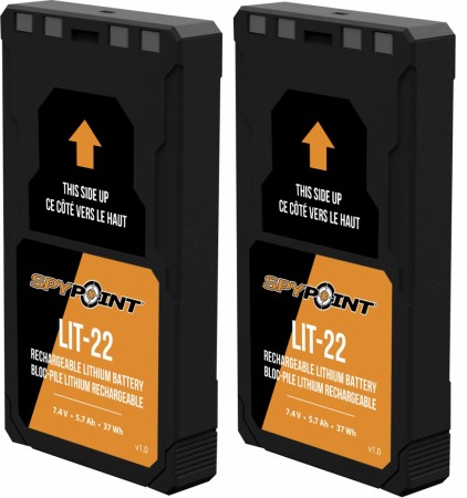 SPYPOINT Lithium-Akku LIT-22 TWIN-Pack