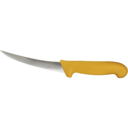 Utbeiningskniv, Buet, Semi-fleksibel 15 cm