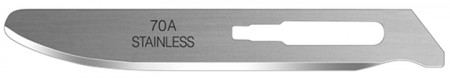 Havalon #70A Stainless Steel Blades, 50 stk.