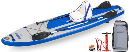 Sea Eagle LongBoard 11 Oppblåsbart Paddleboard, Deluxe Package