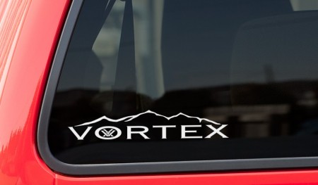 Vortex Mountain Window Decal