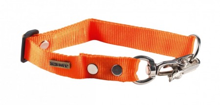 Snap-Release Hundehalsbånd 25x600 mm, Orange