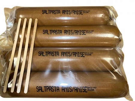 Extremhunt Saltpasta Anis 2,4kg (4stk 600g pølser) Fantastisk til alt hjortevilt og villsvin!