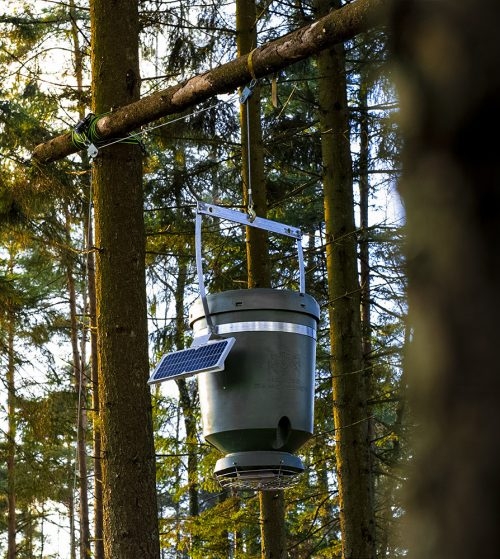 Pris for komplett tønne med NG forautomat og oppheng 7495,-